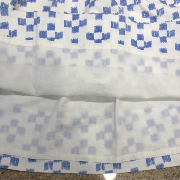 MADEWELL Crosshatch Ikat Shirred Cotton - Picture 4 of 7